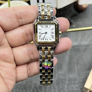 BV Cartier Panthère Collection / 27mm x 37mm Medium Size / Swiss Ronda Quartz Movement